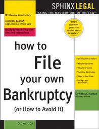 How To File Your Own Bankruptcy (Or How To Avoid It) by Edward A. Haman (2005, Paperback)