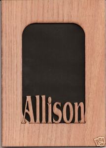 name personalized wood frame 8x10 any frames