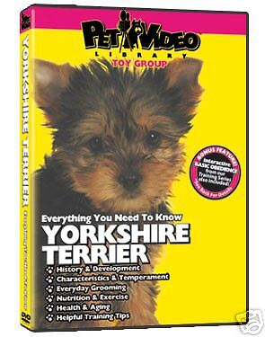 Pet Video Dog Breed Specific DVD Yorkshire ...