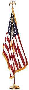 New! 3x5 US American Indoor Flag Pole ...