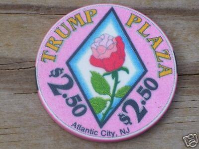 50 OBSOLETE CASINO CHIP FROM TRUMP PLAZA ATL CITY  