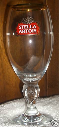 NEW SET OF 6 STELLA ARTOIS BEER GLASS 40 cl GOBLETS  