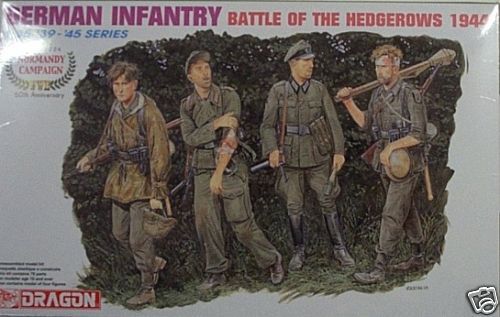 Dragon 1/35 German Infantry Soldiers Hedgerows 1944 NIB  