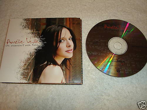 AMELIE VEILLE Un Moment Ma Folie CD 2005 Quebec Rare  