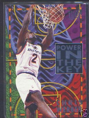 Chris Webber   Fleer Ultra 1994 1995 insert card #9  