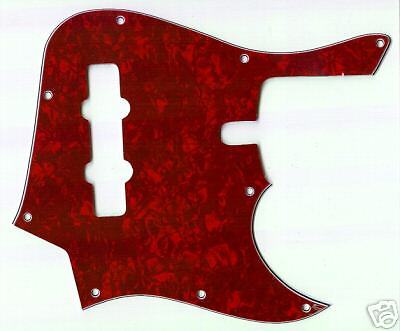 Lakland Darryl Jones 4 Black Cherry Pearl Pickguard