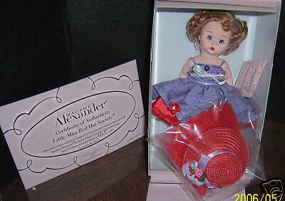 MADAME ALEXANDER   LITTLE MISS RED HAT SOCIETY # 41525  