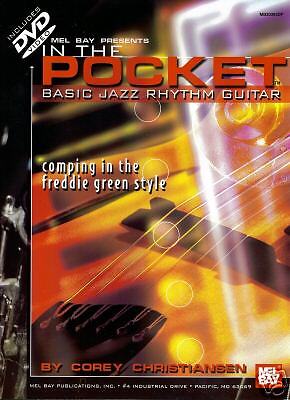 IN THE POCKET   JAZZ RHYTHM GUITAR   NEW DVD/Book  