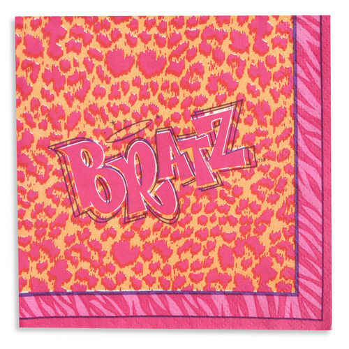 Bratz Animal Print Beverage Napkins  