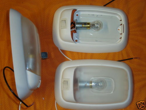 12 volt DOME LIGHT w/ switch RV cargo trailer van NEW e  