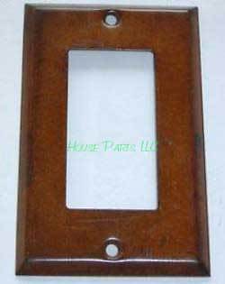 MV Rust Restoration Hardware rocker switchplate cover  