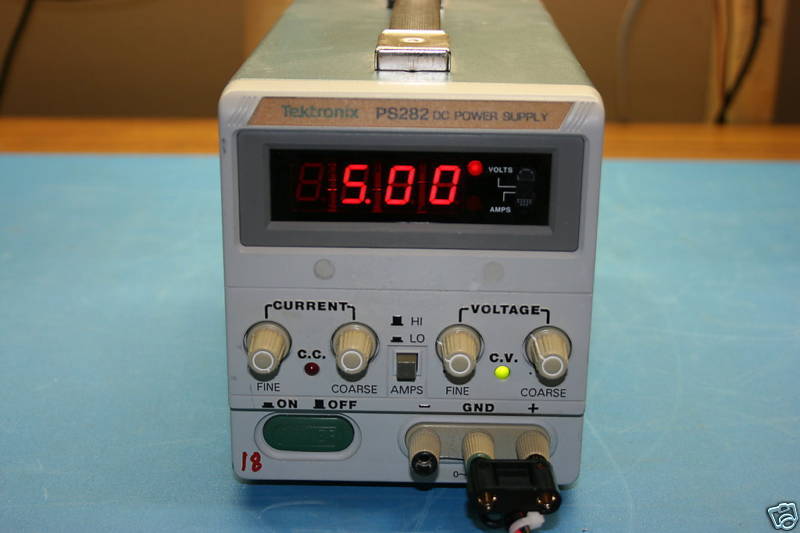 Tektronix 18V PS282 DC Power Supply 5A, 90W, Calibrated  