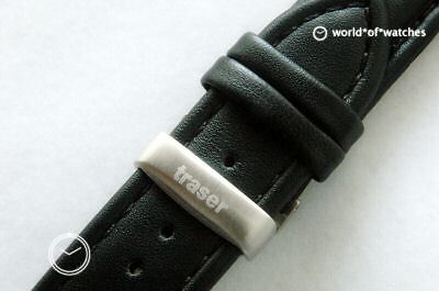 Premium Foldover Clasp, 20mm or 22mm Leather Band  