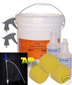 gallon of Non Silcone tire dressing/auto detailing  