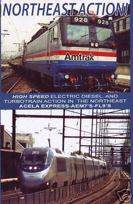 NORTHEAST ACTION DVD AMTRAK TRAIN VIDEO  