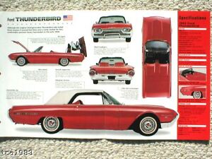 1963 Ford thunderbird brochure #9
