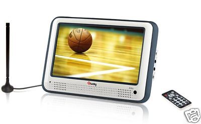 Color LCD Portable ATSC+NTSC TV free 20+ D channels  