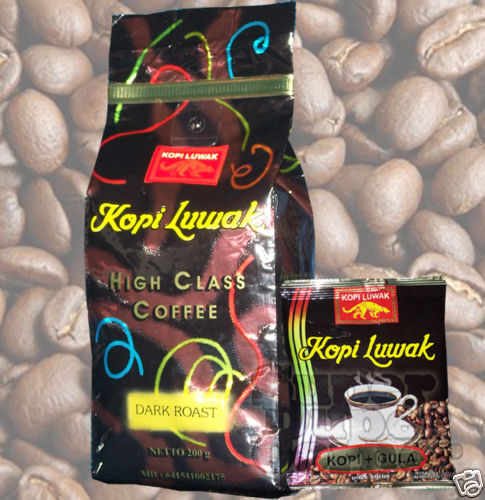 HIGH CLASS KOPI LUWAK COFFEE BEANS *FRESH* + BONUS  