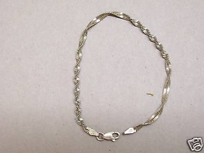 VINTAGE STERLING SILVER 925 SU ITALY BRACELET  