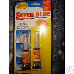 Pack Cards Super Glue Repair Adhesive Tool Glass  