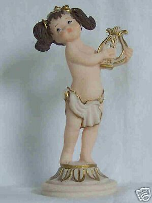 VALENTINO SCULPTURE Art Angel wingless Cherub Religous  