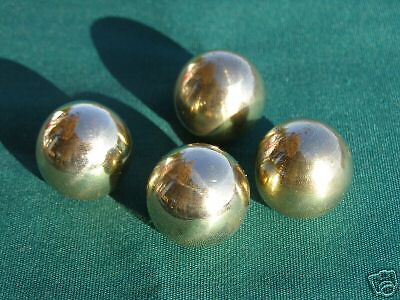 Solid Brass 5/8 in Turned Brass Ball Electrodes Tesla  
