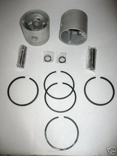   HARLEY PISTON SET 80 1340CC FLATHEAD 3 7/16 +.070 O.S. UL ULH VLH