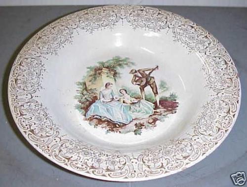 Vintage Triumph American Limoges CHINA DOR Bowl  