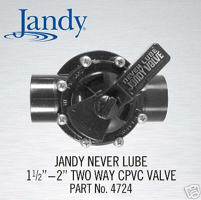 JANDY 2 PORT 1.5 2NEVERLUBE SWIMMING POOL VALVE 4724  