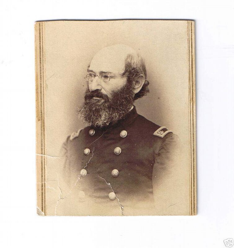 Union Major of Infantry, Civil War Quincy, ILL. CDV 1864  