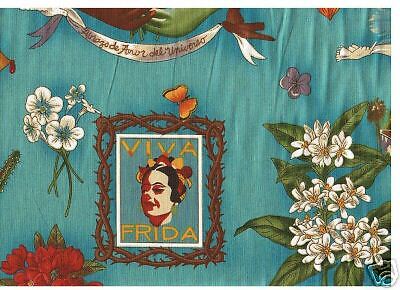 470 Frida Kahlo Mexico Rivera Henry Quilt Cotton Fabric  