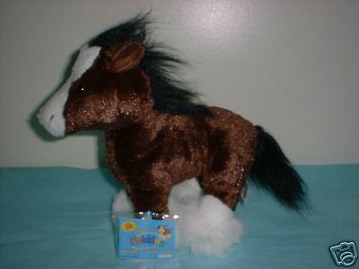 WEBKINZ  CLYDSDALE HORSE  Unused TAG RARE NEW $3.99 S/H  