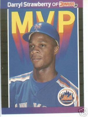 16 Card Lot of 1989 Donruss Darryl Strawberry # BC 6  