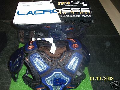 NEW Shock Doctor DaVinci Lacrosse Chest Shoulder Pads Y  