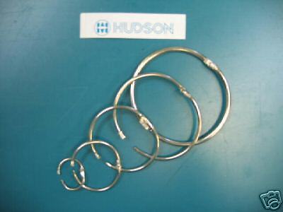 Loose Leaf Binder Hinge Snap Ring (100 pieces)  