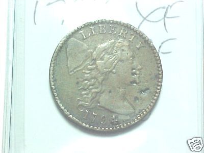 1794 Large Cent Sensational XF Grade~  