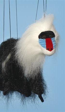 Small Baby Mandrill Marionette WB364 by Sunny Puppets  