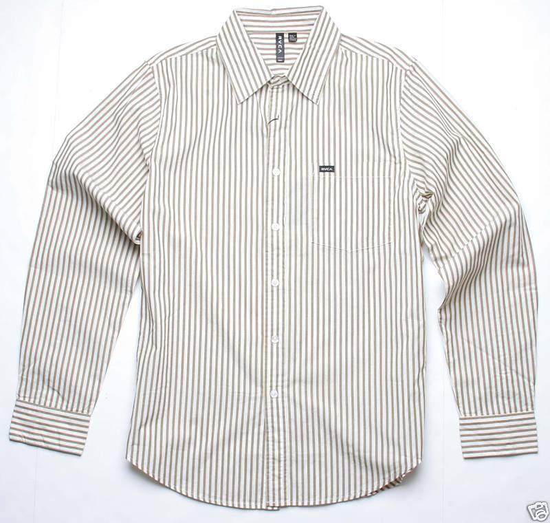 RVCA SIMON STRIPE SHIRT (VWT)  