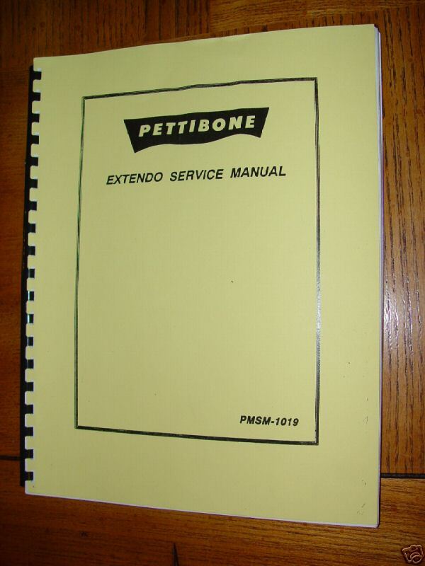 Pettibone Forklift Service Manual B66 68 C8000 1048  