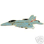 US NAVY F 18 HORNET AIRCRAFT MILITARY PLANE PIN  