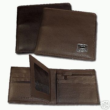 Pierre Cardin Mens Leather Passcase Wallet.  