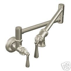 MOEN Showhouse Stainless Pot filler faucet S664CSL  