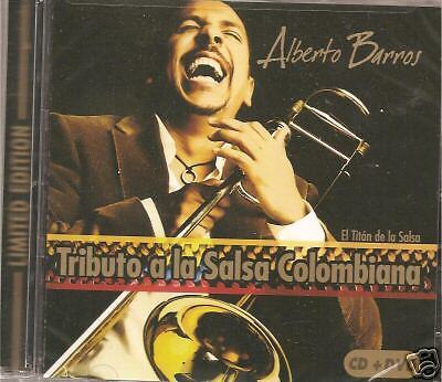 ALBERTO BARROS TITAN CD & DVD SALSA COLOMBIA TRIBUTO  