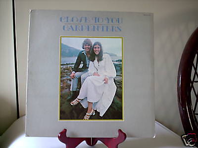 33 RPM RECORD/ THE CARPENTERS/ CLOSE TO YOU  