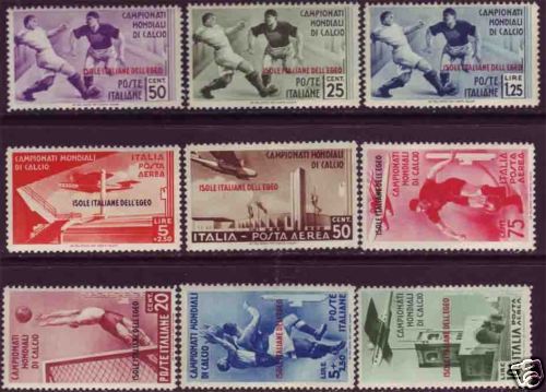 Aegean_Islands 1934 #31 35,C28 31 Sport Soccer SCV$599 MLH  