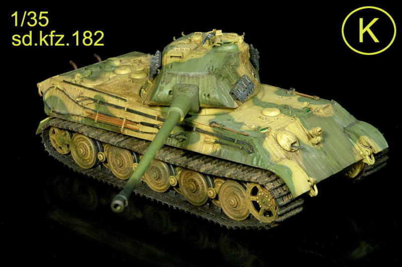 Built 1/35 ◆★ German KingTiger sd.kfz182 ◆★  