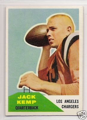 1960 Fleer 124 Jack Kemp RC