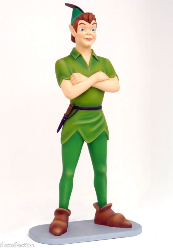 PETER PAN LEBENSGROßE DEKO WERBEFIGUR  