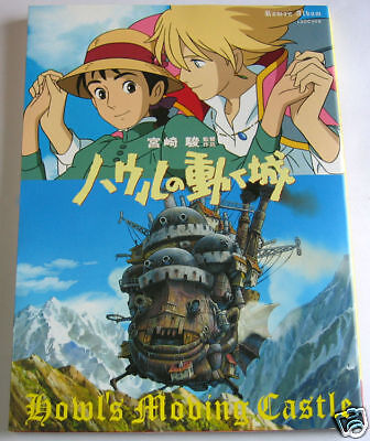 Hayao Miyazaki Roman Album Book Howls Moving Castle  