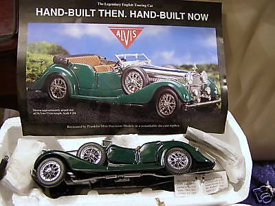 RARE FRANKLIN MINT 1938 ALVIS 4.3 LITRE DIE CAST 124  